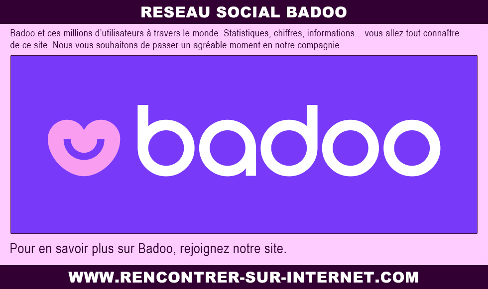 Réseau social Badoo : la plus grande base de données de célibataires au monde